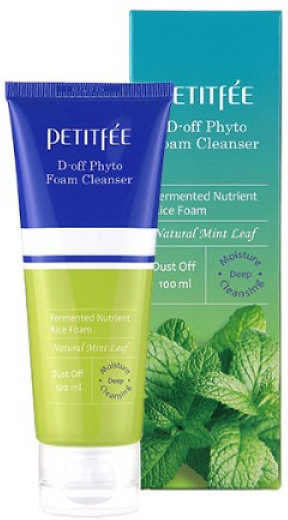 

Petitfee D-off Phyto Foam Cleanser Фито-пенка для глубокого очищения 100 ml