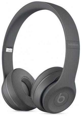 

Beats Solo3 Wireless On-Ear Headphones, Asphalt Gray (MPXH2)