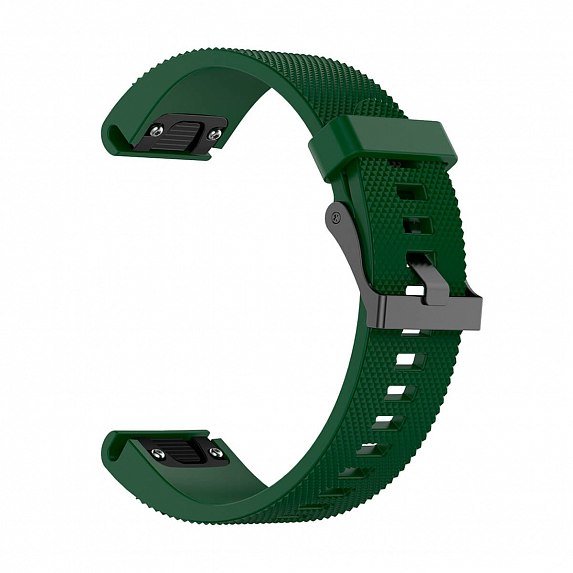 

Fashion Dots Silicone Band Dark Green for Garmin QuickFit 20