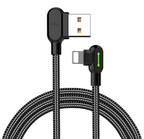 

Mcdodo Usb Cable to Lightning Buttom 1.2m Black (CA-4671)