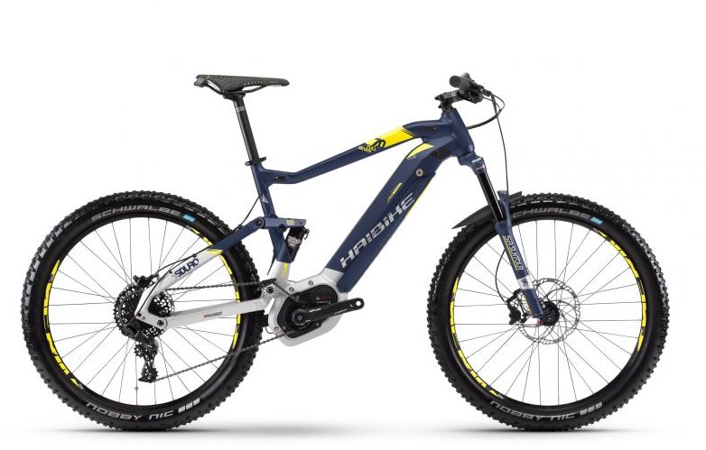 

Haibike Sduro FullSeven 7.0 27,5" 500Wh, рама 44см, ход:120мм, 2018 (4540130844)