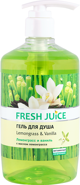 

Fresh Juice Sexy Mix Lemongrass & Vanilla Крем-гель для душа Лемонграсс и Ваниль 750 ml