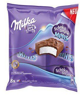 

Молочные снеки Milka Mini 8х15 г (WT2897)