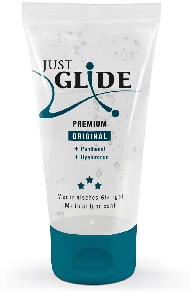 

Веганский органический гель-лубрикант - Just Glide Premium, 50 ml