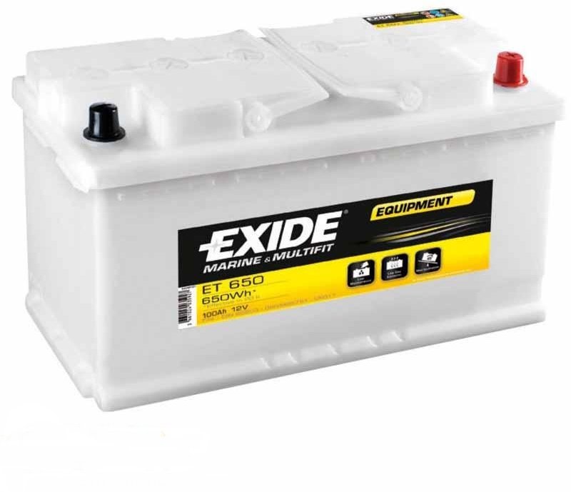 

Exide 6СТ-100 АзЕ ET650 Equipment