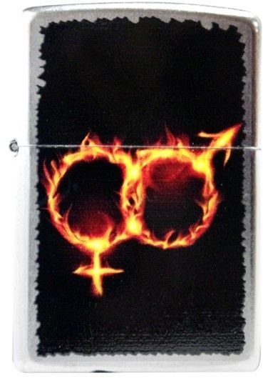 

Зажигалка Zippo 207 Man Woman Fire (28446)