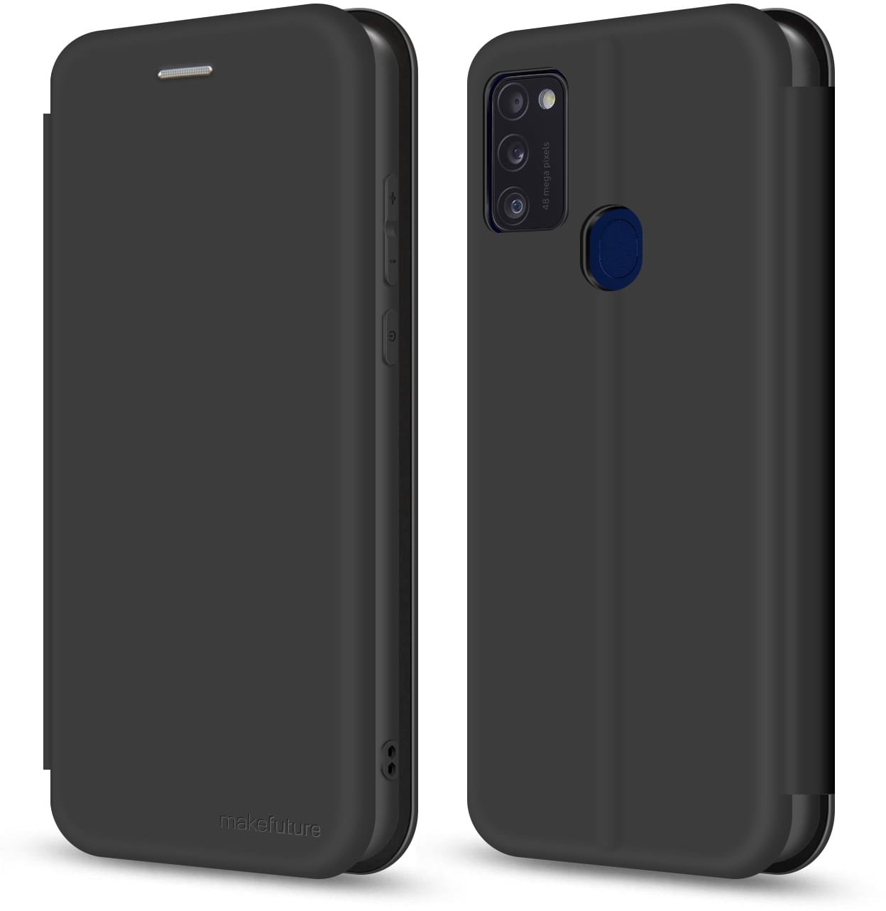 

MakeFuture Flip Case Soft-touch Black (MCP-SM21BK) for Samsung M307 Galaxy M30s / M215 Galaxy M21