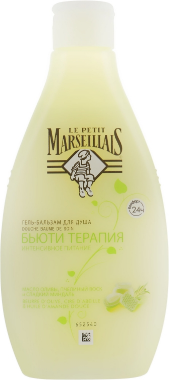 

Le Petit Marseillais Shower Gel Гель-бальзам для душа Бьюти терапия масло оливы, пчелиный воск, сладкий миндаль 250 ml