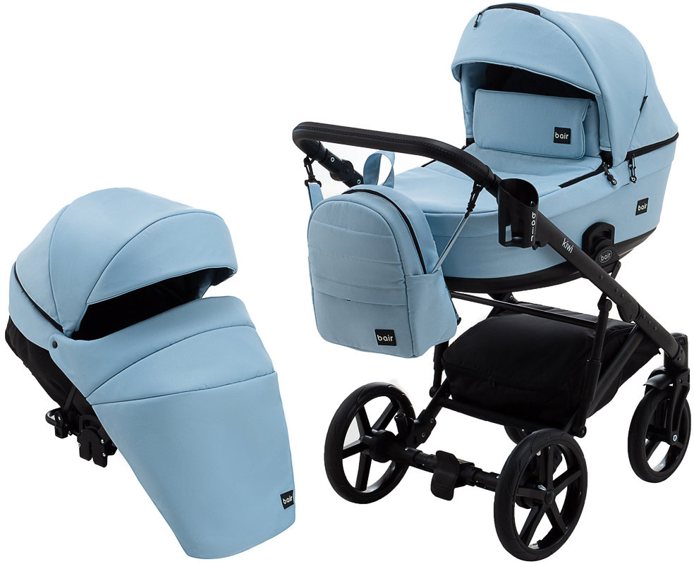 

Коляска 2 в 1 Bair Kiwi Soft BKS-027 голубой