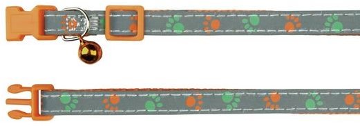 

Ошейник Trixie Cat Collar для кошек, светоотражающий с лапками (4011905418711)