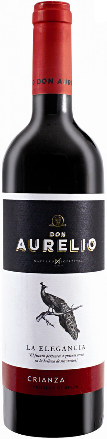 Акция на Вино Don Aurelio Crianza D.O.P. Valdepenas красное сухое 0.75л 13% (PLK8437006111058) от Stylus