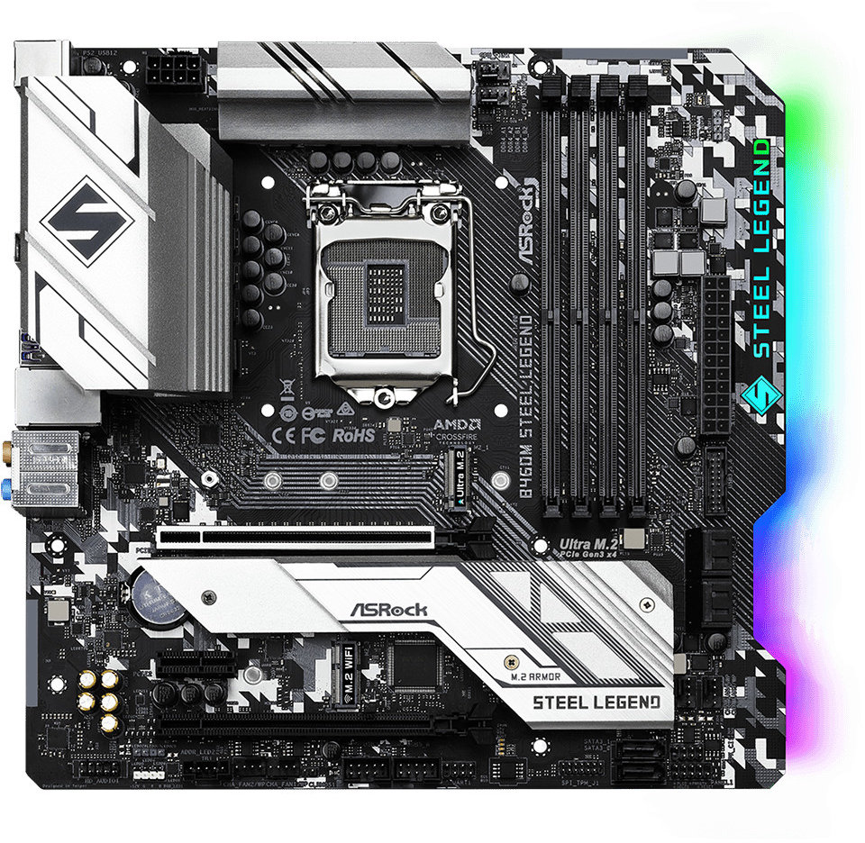 

ASRock B460M Steel Legend Socket 1200