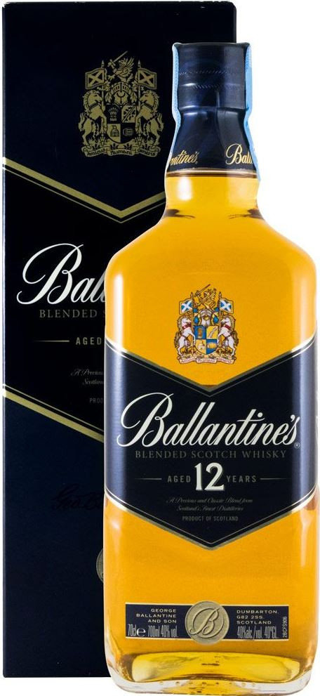 

Виски Ballantine's 12 years old 0.7л. 40% with box