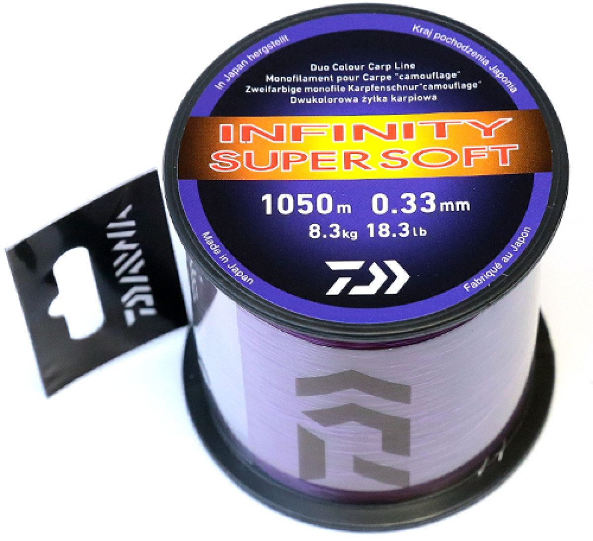 

Леска Daiwa Infinity Super Soft 0.33mm 8.3kg 1050m (12982-033)