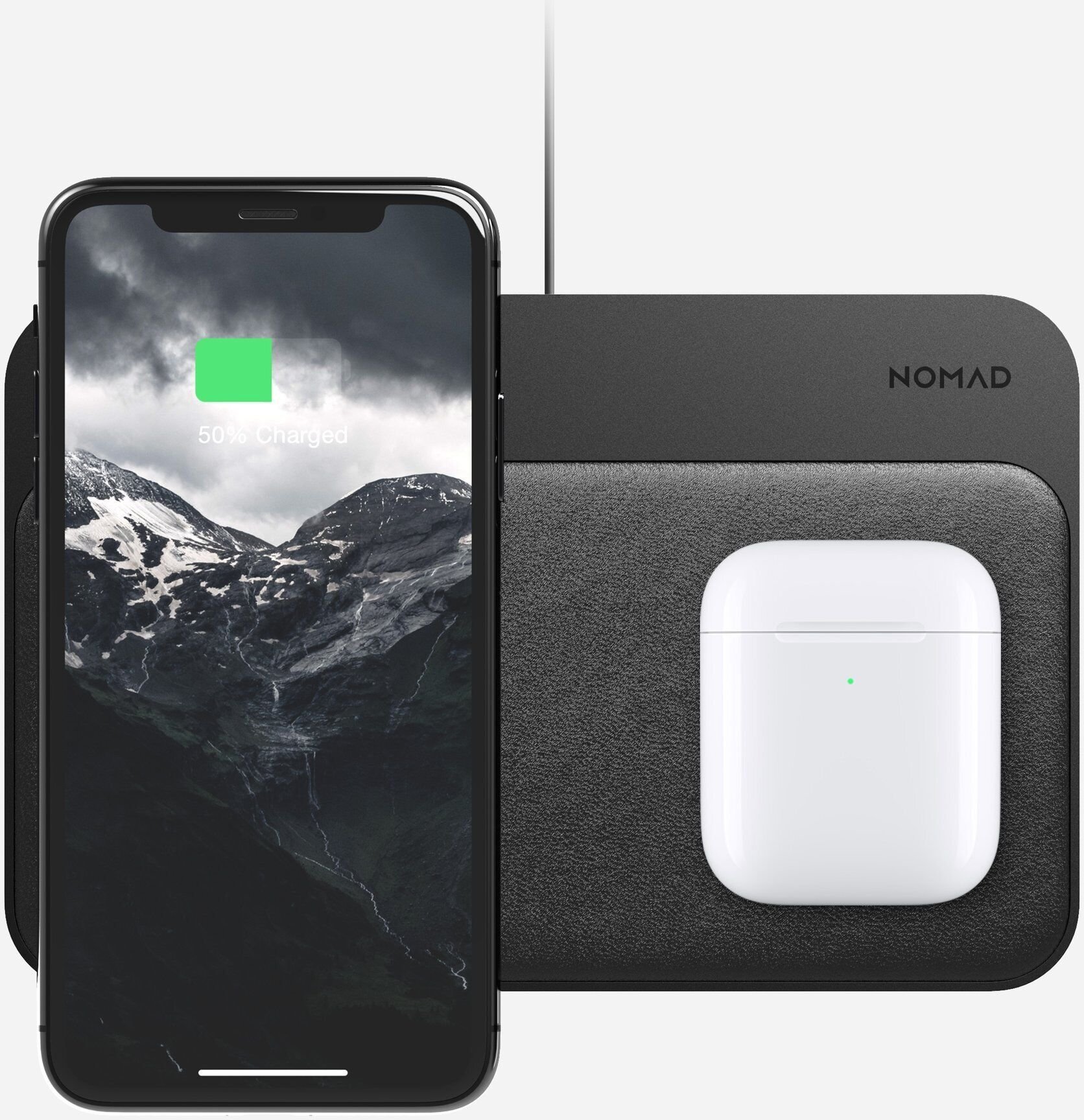 

Nomad Wireless Charger Base Station Hub Edition 10W with Usb Black (NM30011A30)