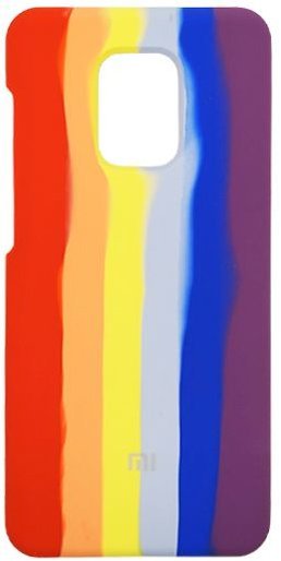 

Mobile Case Silicone Cover Shield Camera Rainbow Red/Purple for Xiaomi Redmi Note 9/Note 9S/Note 9 Pro