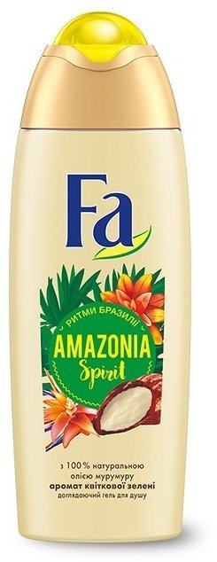 

Fa Гель для душа Ритмы Бразилии Amazonia Spirit Аромат цветочной зелени с натуральным маслом Мурумуру 250 ml