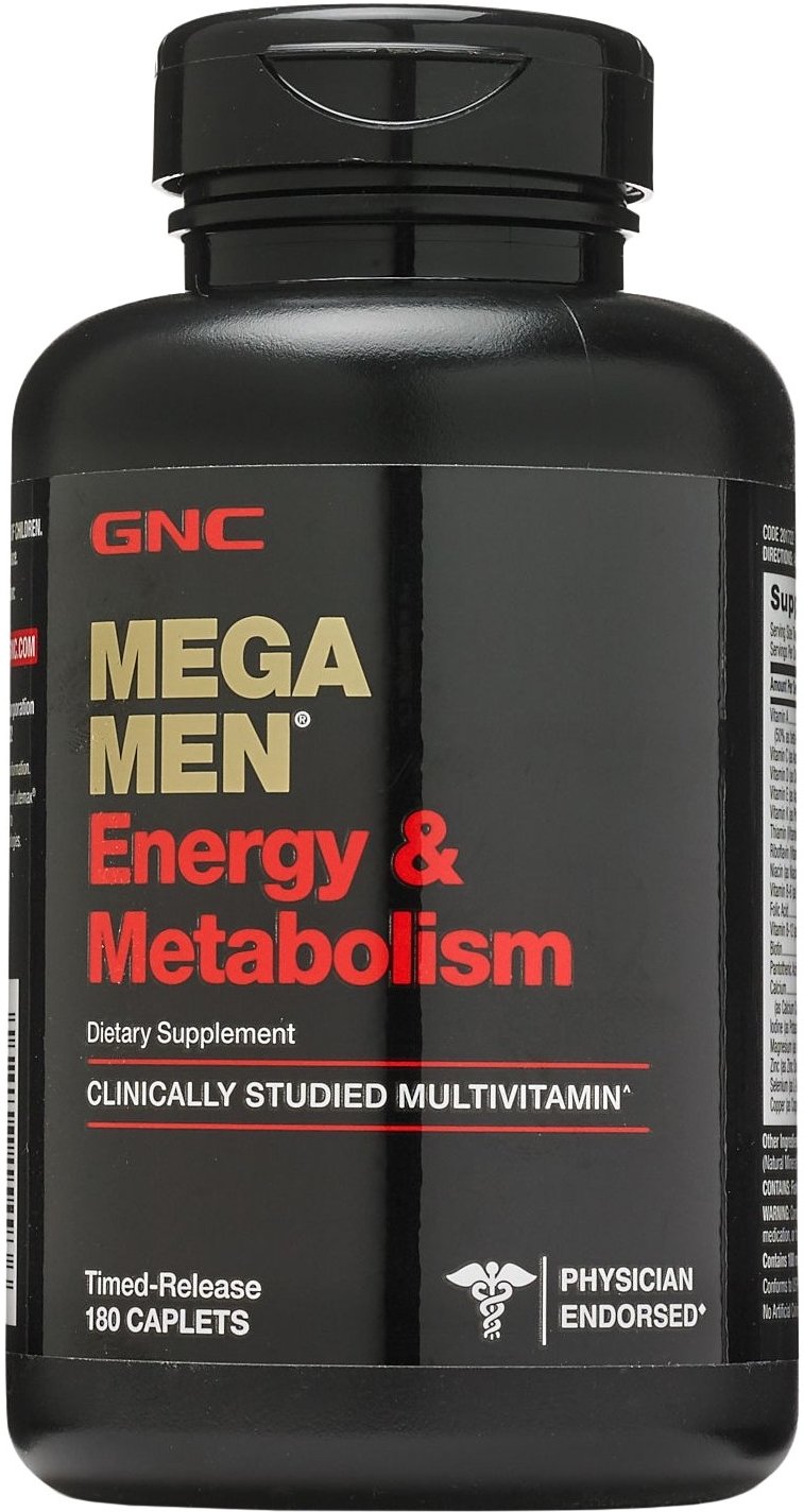 

Gnc Mega Men Energy and Metabolism 180 caps