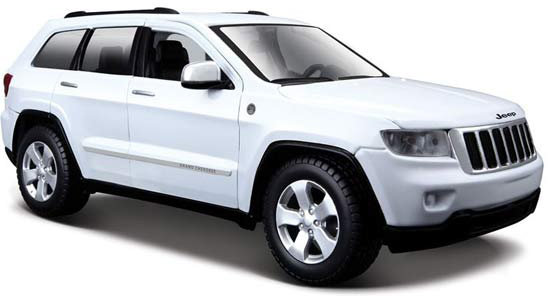 

Автомодель Maisto Jeep Grand Cherokee 2011 1:24 Белый (31205 white)