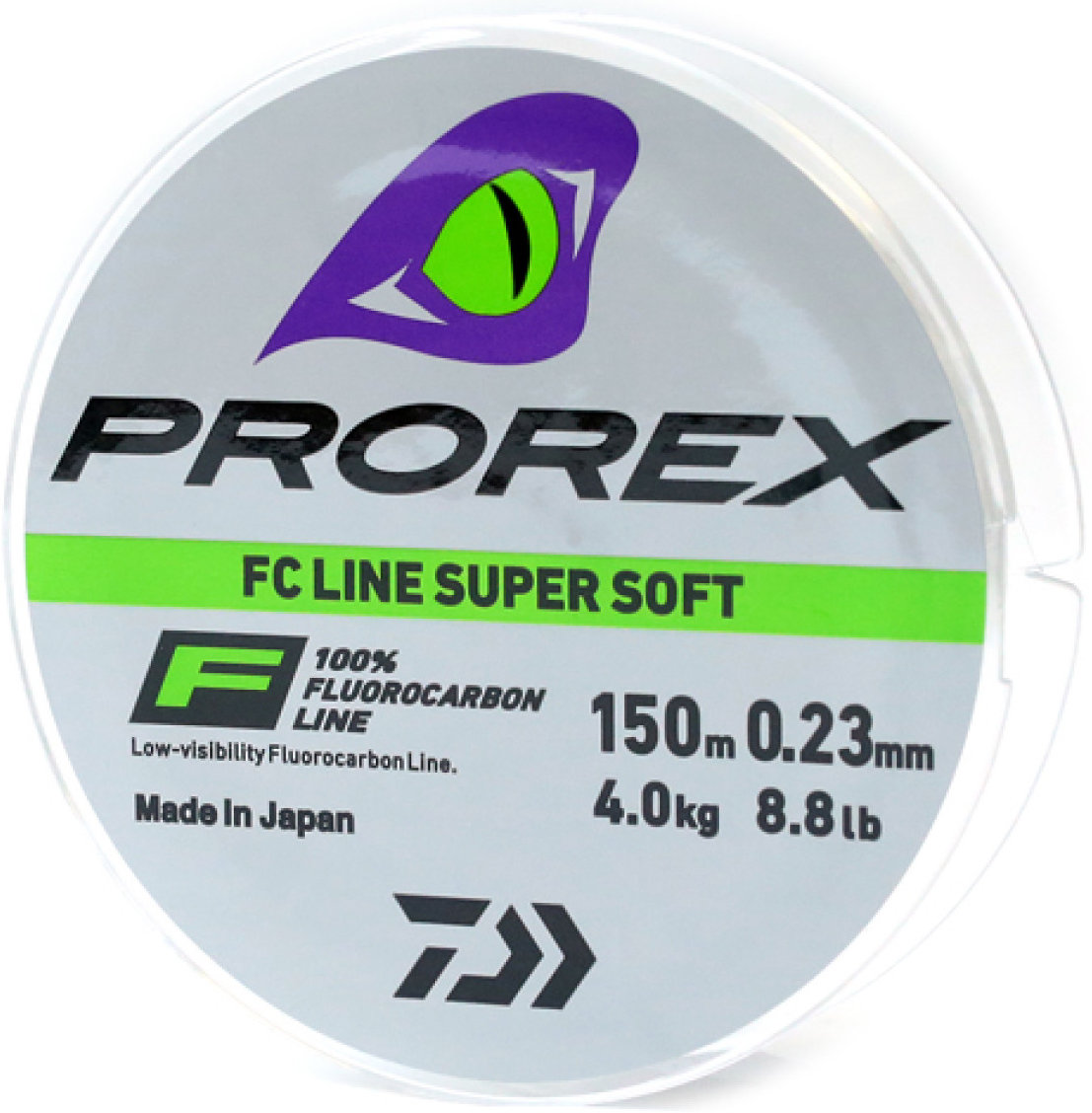 

Флюорокарбон Daiwa Prorex Fc Line Super Soft 0.23mm 4kg 150m (12995-123)