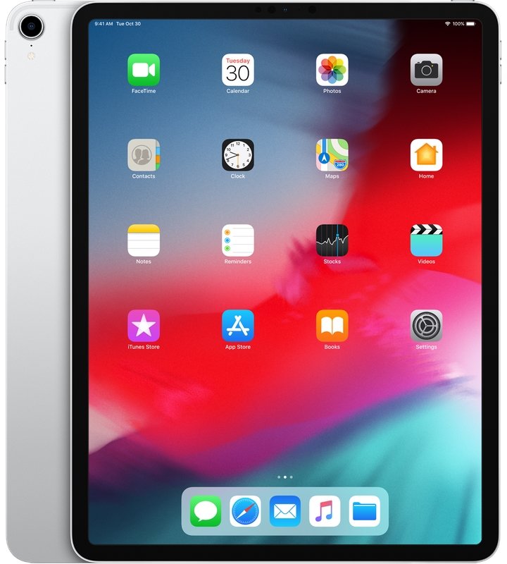 

Apple iPad Pro 12.9" Wi-Fi 64GB Silver (MTEM2) 2018