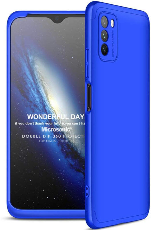 

LikGus Case 360° Blue for Xiaomi Redmi Note 10 5G / Poco M3 Pro