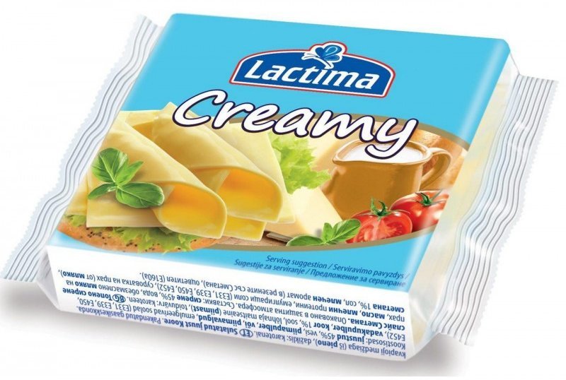 

Сыр Lactima Тостовый Creamy 130 г (WT2779)