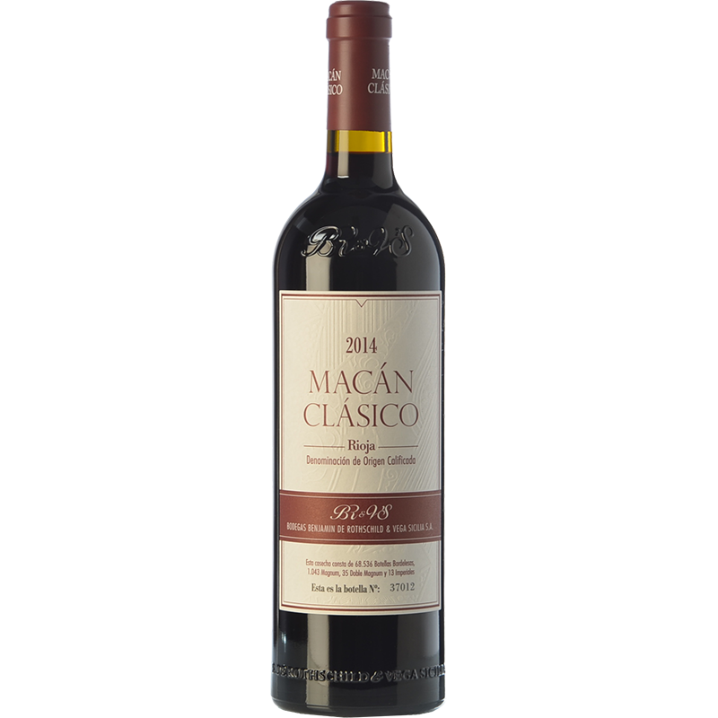 

Вино Vega Sicilia Macan Clasico, 2014 (0,75 л) (BW36384)