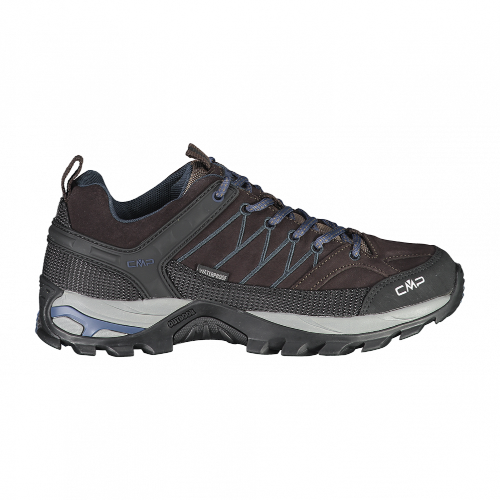 

Кроссовки Cmp Rigel Low Trekking Shoe Wp (3Q13247-32PH) 39 (40) черные натуральная замша демисезон