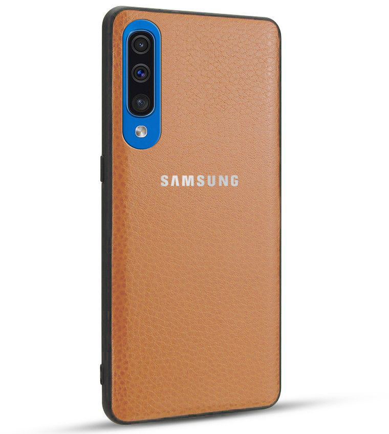 

Fashion Leather Case Brown for Samsung Galaxy A30s/A50/A50s