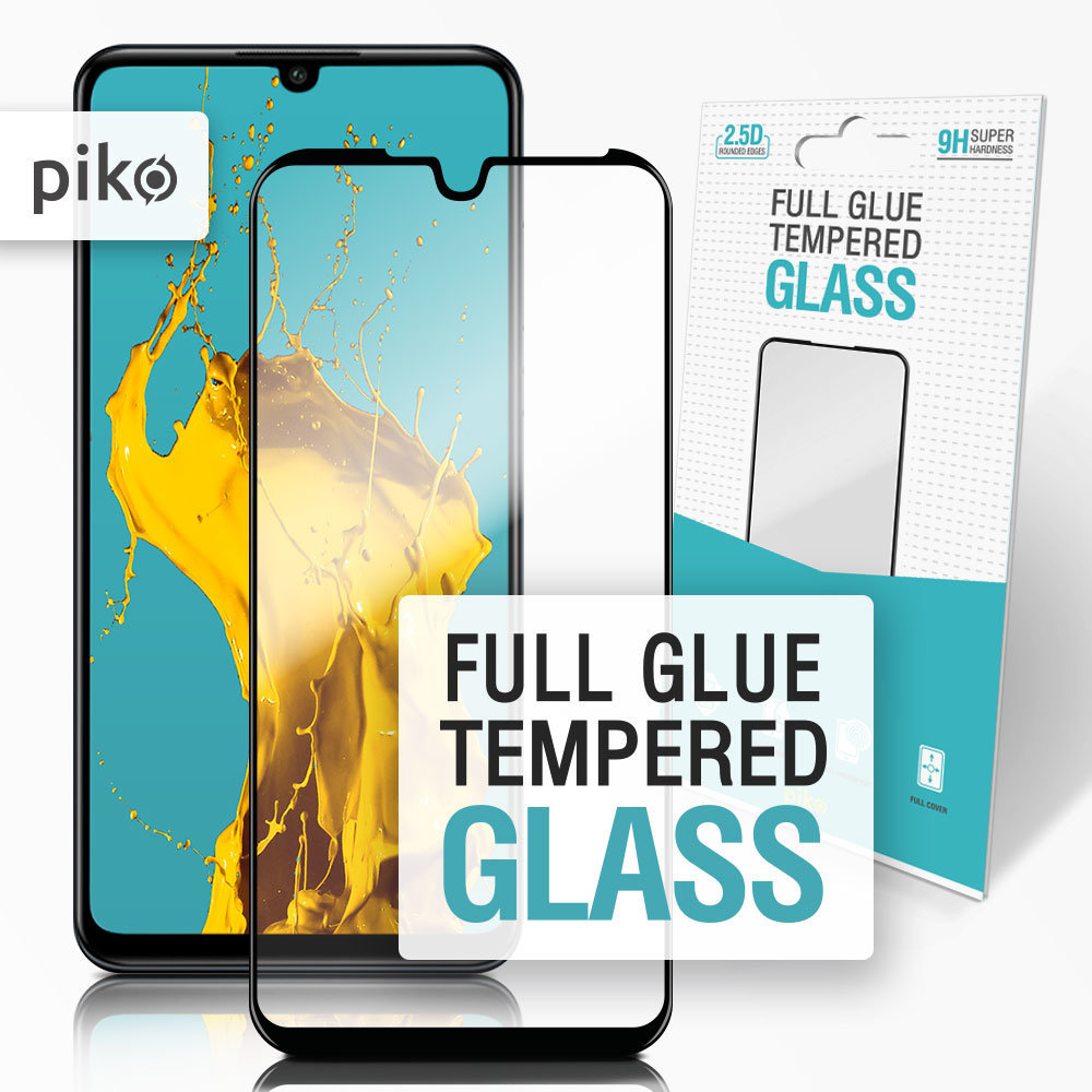 

Piko Tempered Glass Full Glue Black for Huawei P30 Lite