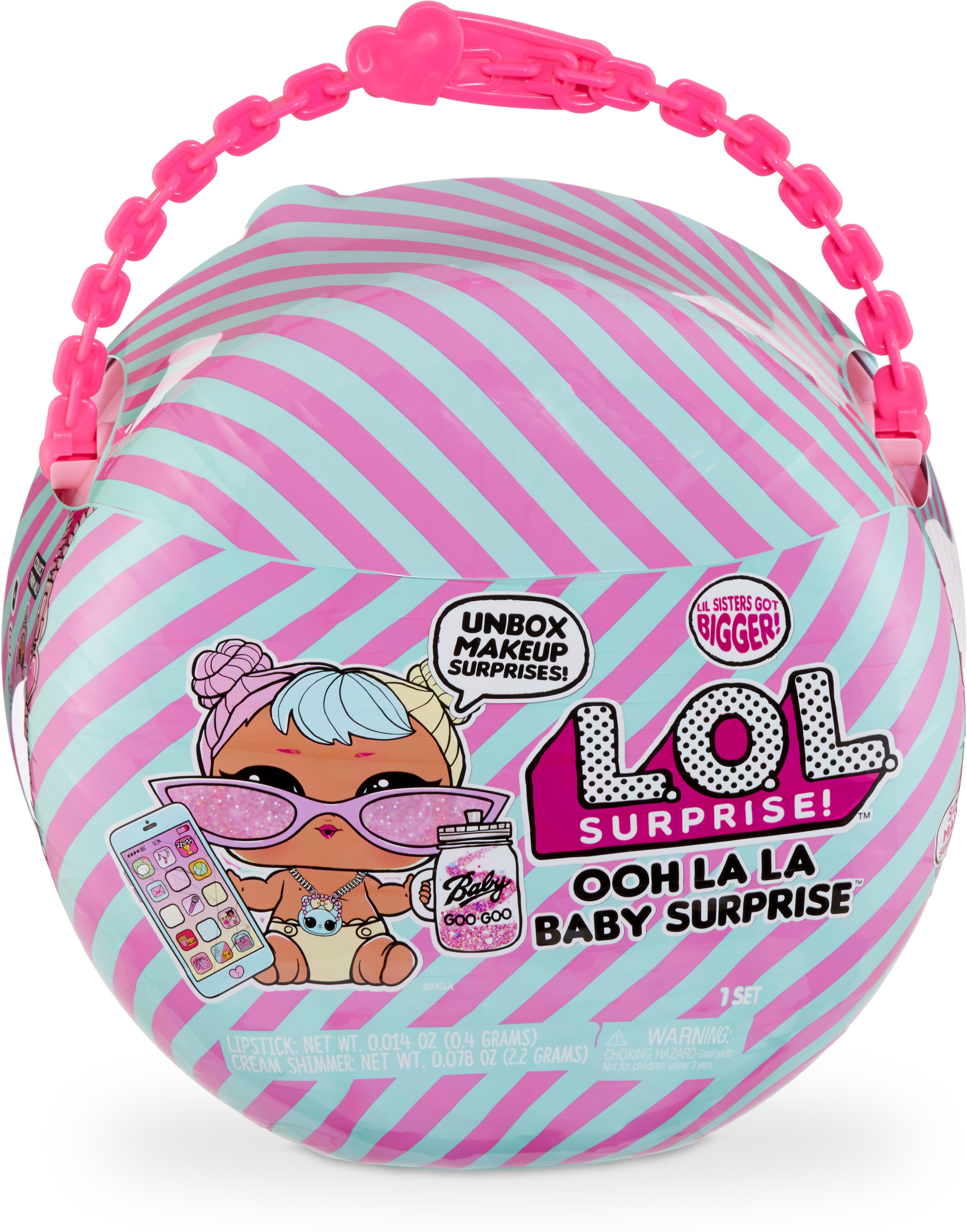 

Игровой набор с куклой L.O.L. SURPRISE! серии "Ooh La La Baby Surprise" - БЕБИ БОН-БОН (с аксесс.) (562498)