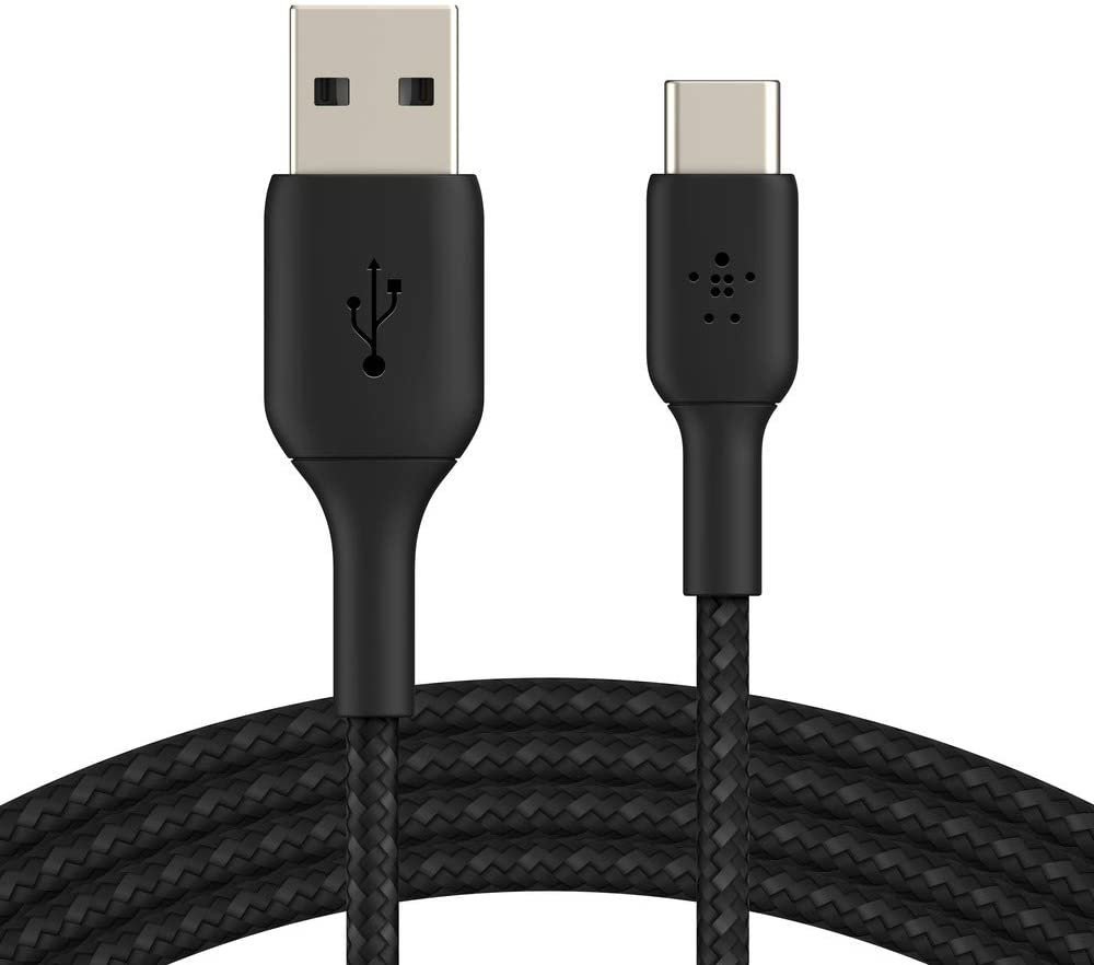 

Belkin Usb Cable to USB-С Braided 2m Black (CAB002BT2MBK)