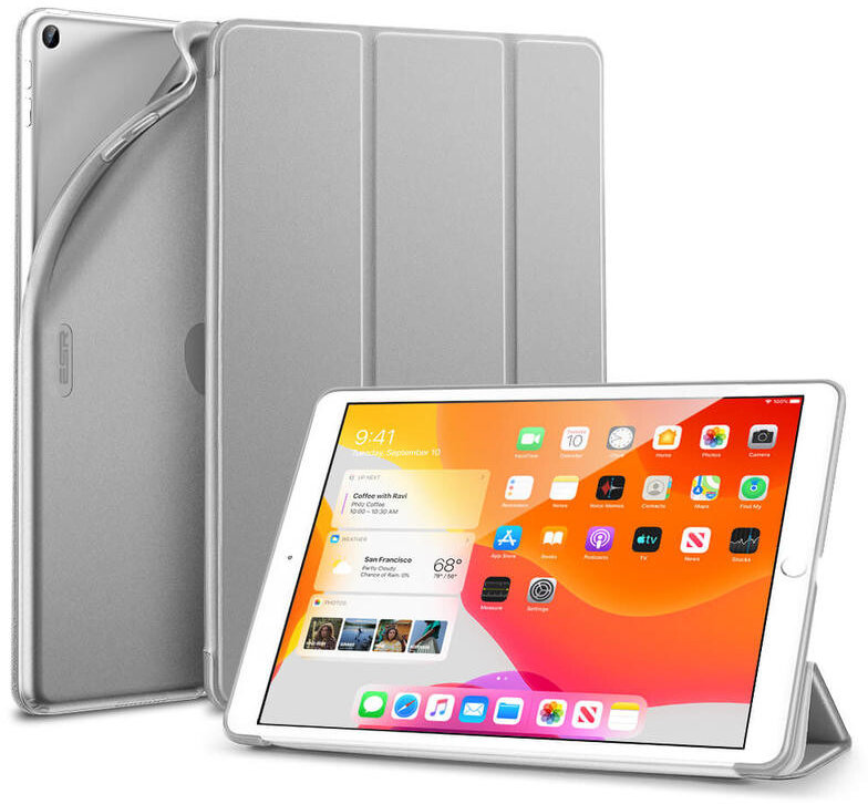 

Esr Rebound Slim Smart Case Silver Gray for iPad 10.2" (2019-2021)