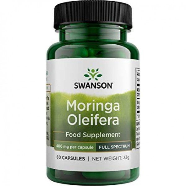 

Swanson Moringa Oleifera 400 mg Моринга 60 капсул