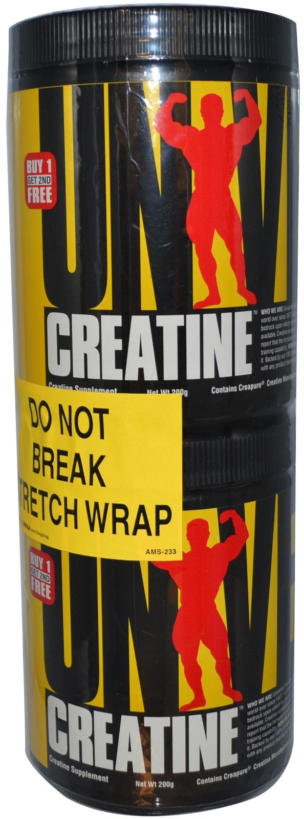 

Universal Nutrition Creatine Powder 400 g /2x200 g/ Unflavored /80 servings/