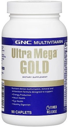 

Gnc Ultra Mega Gold Multivitamin 90 caps