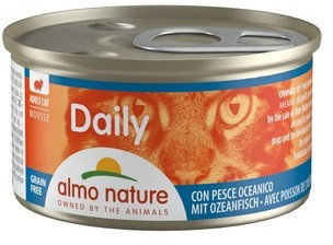 

Almo Nature Adult Cat Daily Mousse с океанической рыбой 85 г