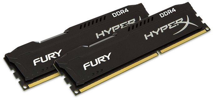 

Kingston 32 Gb (2x16GB) DDR4 2666 MHz HyperX Fury Black (HX426C16FBK2/32)