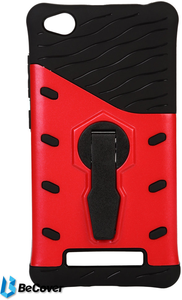 

BeCover Shockproof Stand Red for Xiaomi Redmi 4a