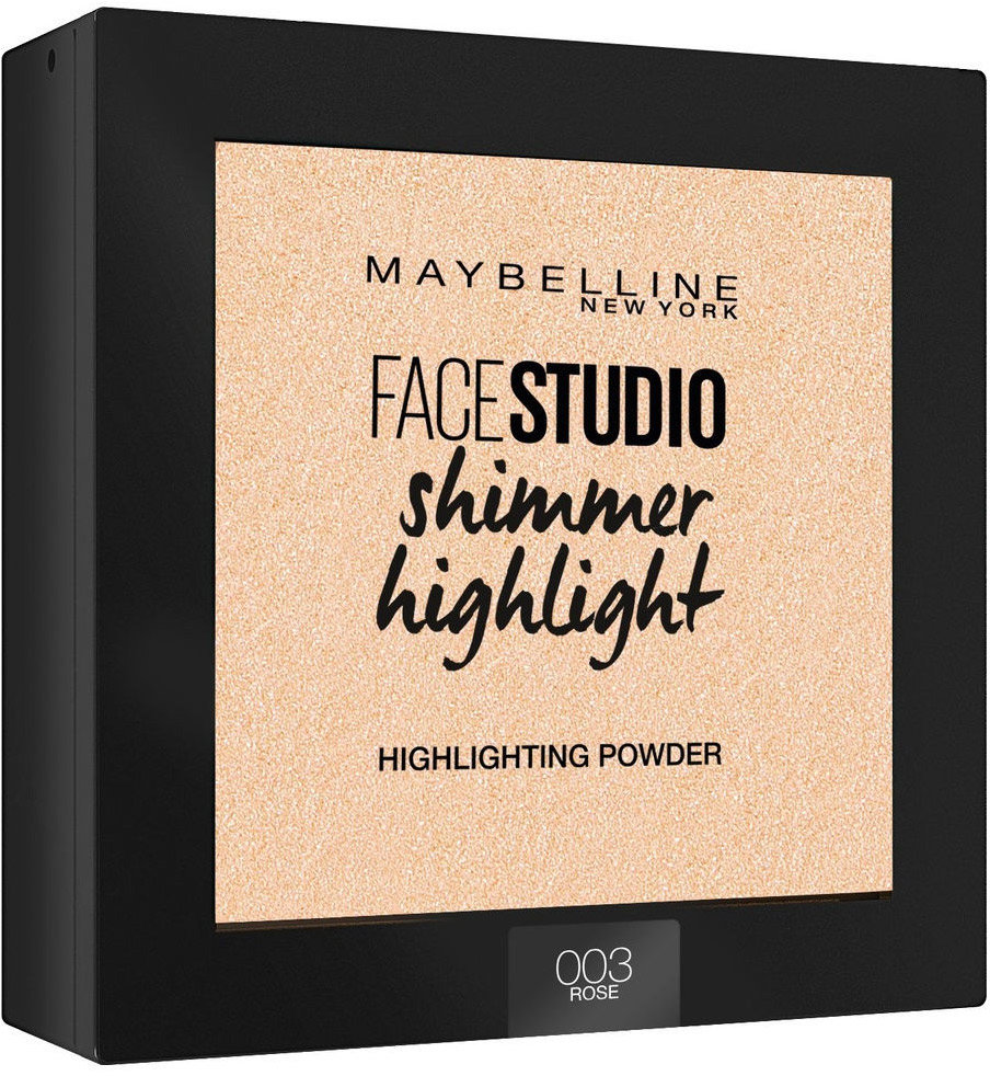 

Maybelline New York Face Studio Shimmer Highlighter 003 Rose Пудра-хайлайтер для лица 9g