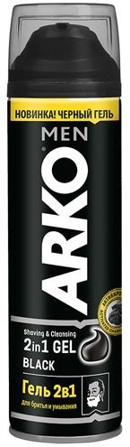 

Arko Black Гель для бритья для всех типов кожи 200 ml