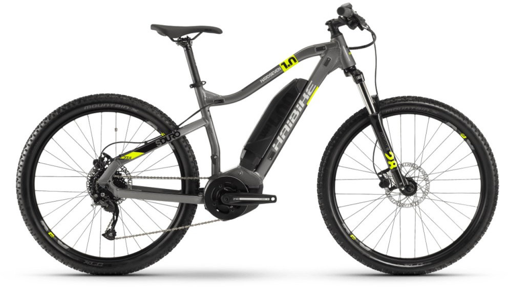 

Электровелосипед Haibike Sduro HardSeven 1.0 400Wh 9 s. Altus 27,5", рама L, титан-лайм-черный, 2020