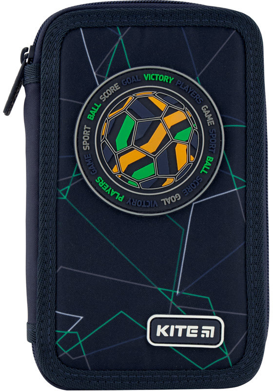 

Пенал Kite 2 отд., без наполнения 623-2 Football k20-623-2