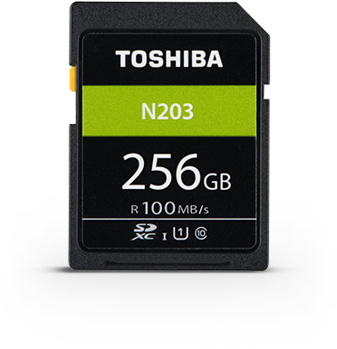 

Toshiba 256GB Sdxc Class 10 UHS-I U1 High Speed N203 (THN-N203N2560E4)