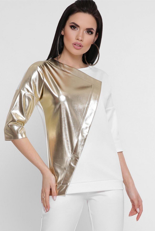 

Джемпер FashionUp KF-1757A-42 42 белый