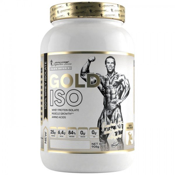 

Kevin Levrone Gold Iso 908 g /30 servings/ Lemon Cheesecake