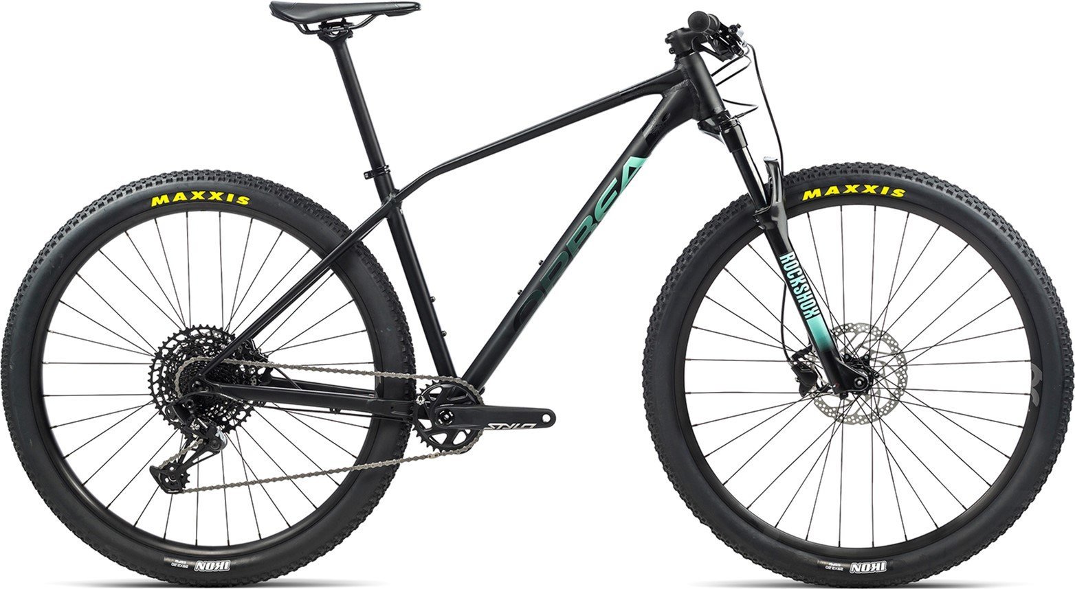 

Orbea Alma H10-Eagle 29 Xl 2021 Black (Matte)-Ice Green (Gloss) (L22321LL)