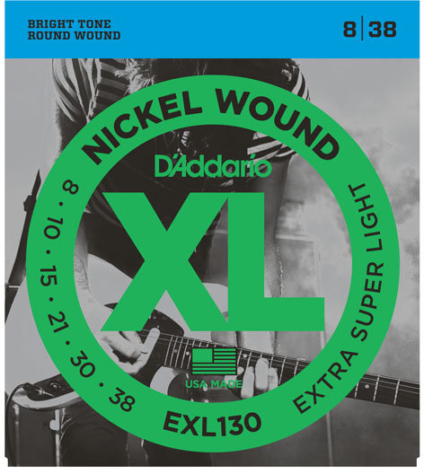 

Струны D`ADDARIO EXL130 Xl Extra Super Light (08-38)