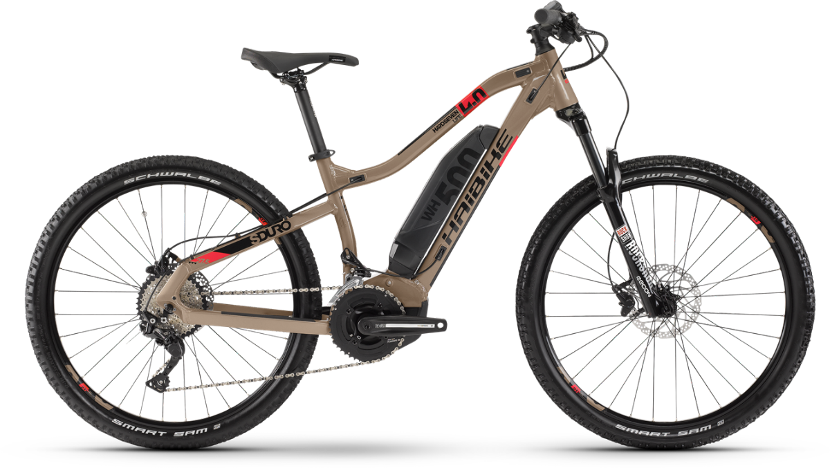 

Электровелосипед Haibike Sduro HardSeven Life 4.0 500Wh 20s. Deore 27.5", рама S, песочно-черный, 2020